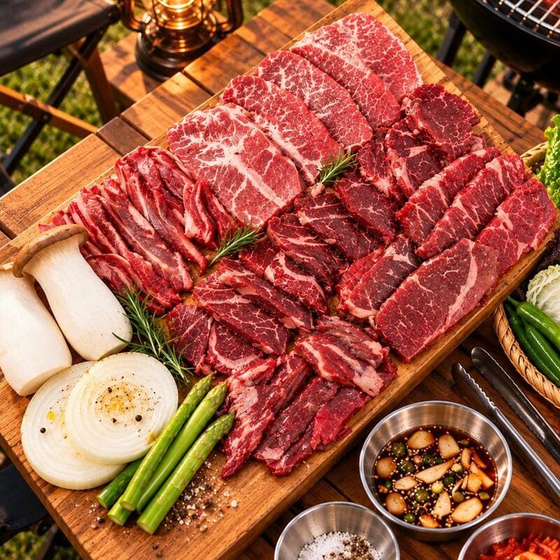 맛춤상회 소고기 모둠 1세트