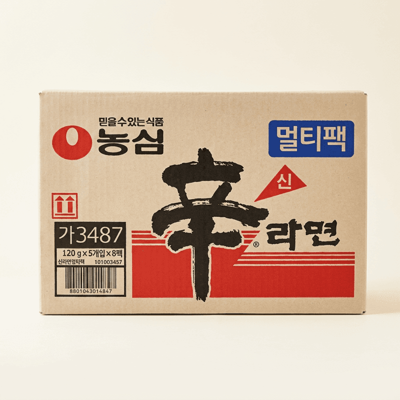 Nongshim Shin Ramyun 120g x 40 packs — 29,898 KRW