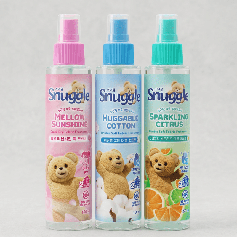 스너글 Fabric Deodorizer Huggle Cotton 150ml