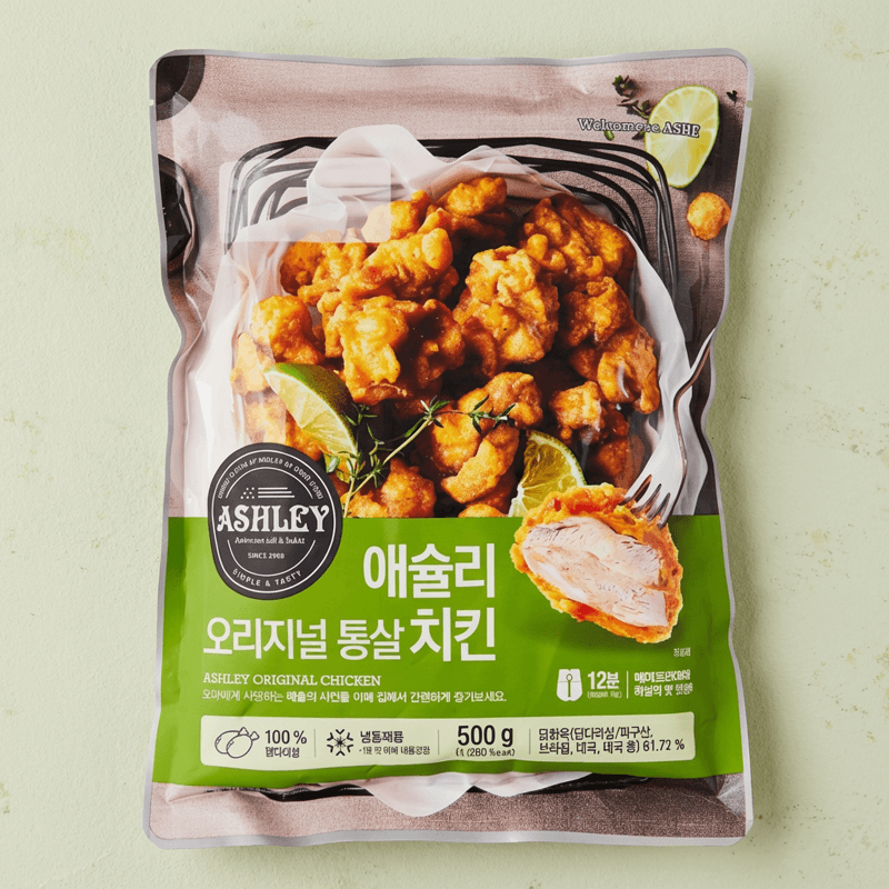 애슐리 오리지널 통살치킨 500g 2개