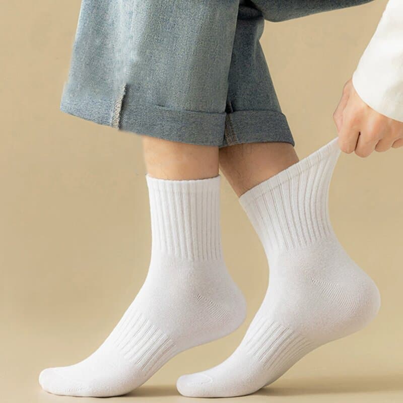 카바 밴딩 중목 양말 10켤레