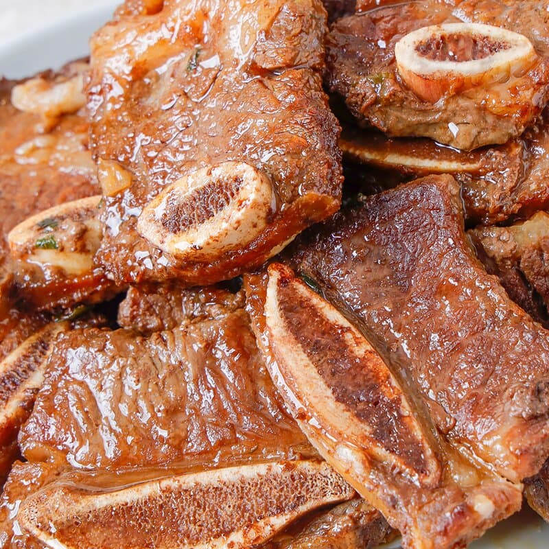 산지로드 양념 소 LA갈비 500g 2개