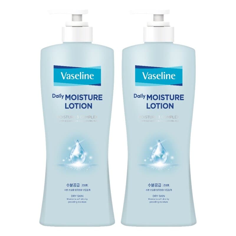 애경바세린 Daily Moisture Body Lotion 450ml 5 pcs