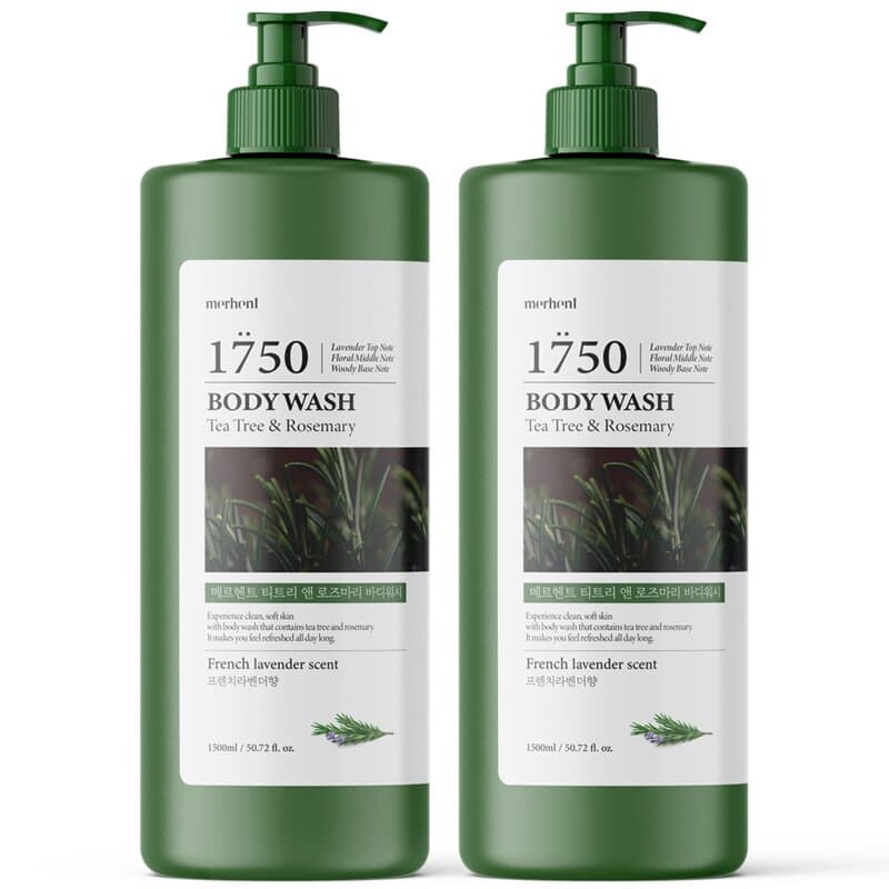 메르헨트 티트리 로즈마리 바디워시 1500ml x2