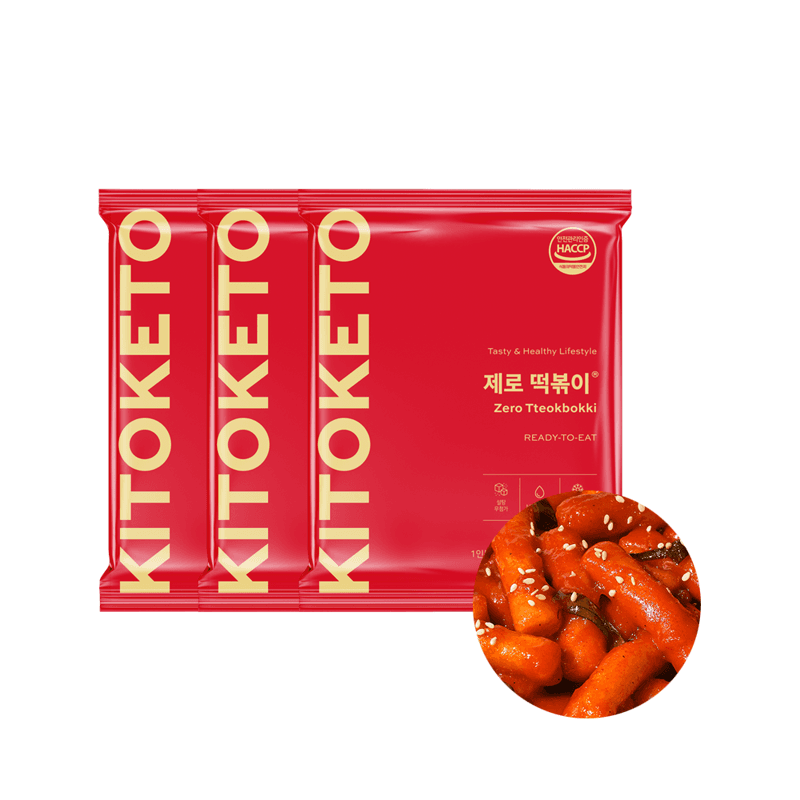 키토케토 제로떡볶이 183g 3개