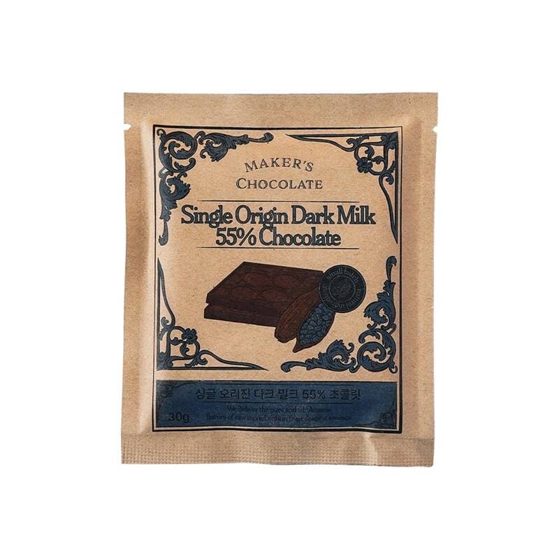 메이커스초콜릿 빈투바 다크밀크55 30g