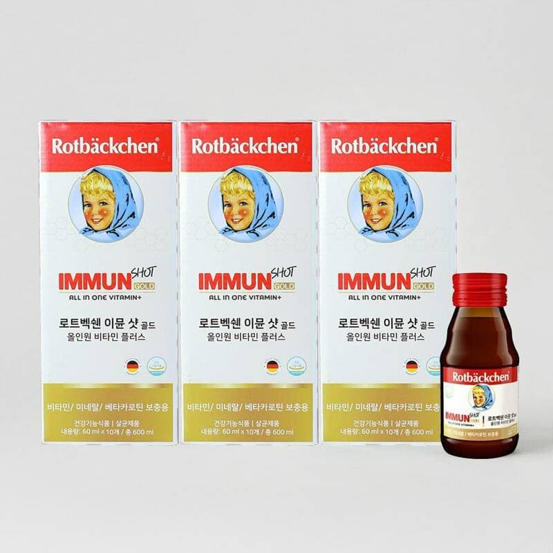 로트벡슐 이뮨샷 골드 올인원 비타민 플러스 60ml