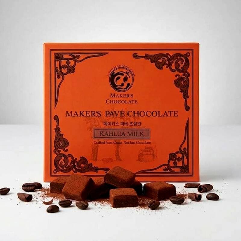 메이커스초콜릿 깔루아 밀크 파베 130g