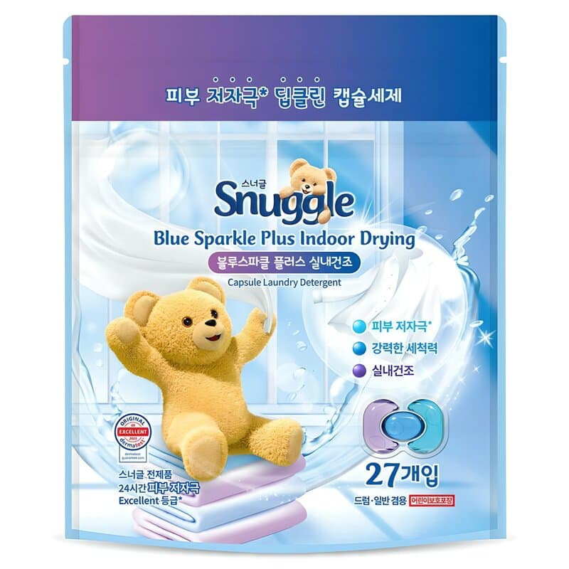 Snuggle Blue Sparkle Plus Capsule Detergent
