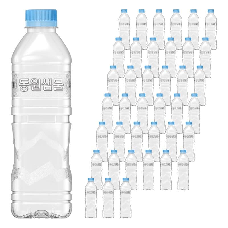 동원샘물 무라벨 500ml 100개