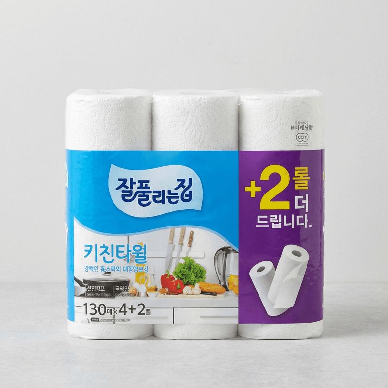 잘풀리는집 천연펄프 키친타올