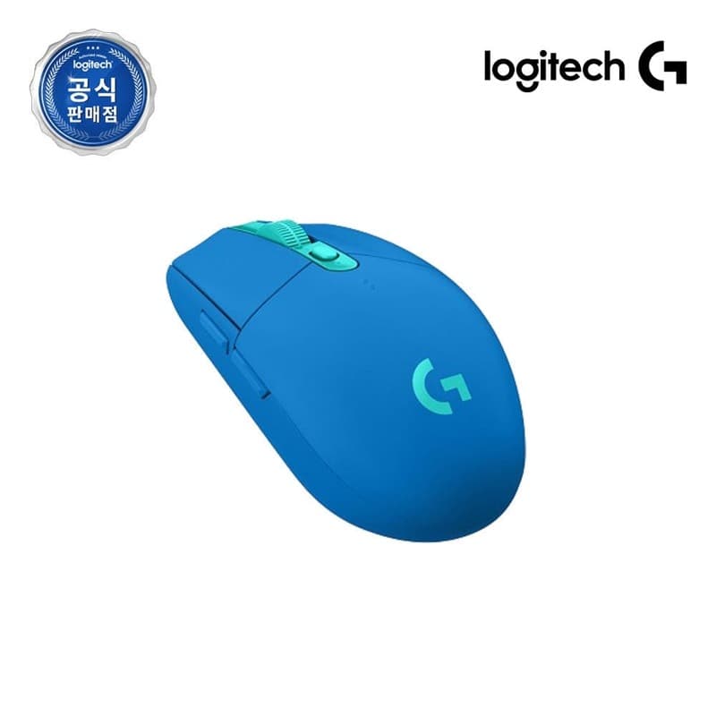 로지텍 G304 LIGHTSPEED 마우스 블루