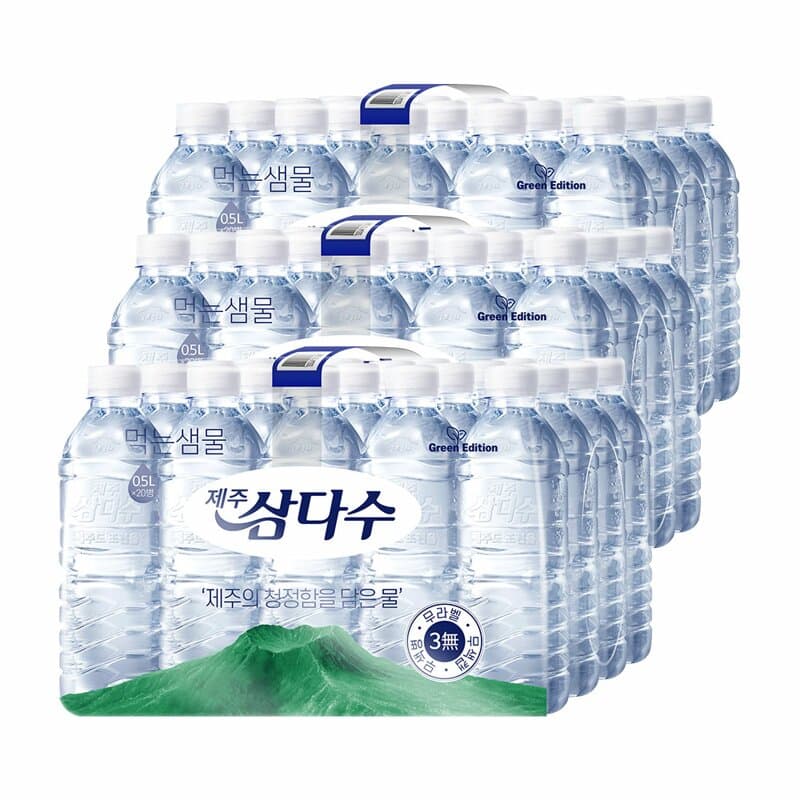 제주 삼다수 500ml 60개