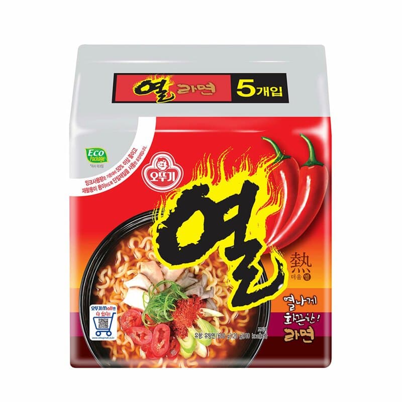 오뚜기 라면 4종 세트 19개