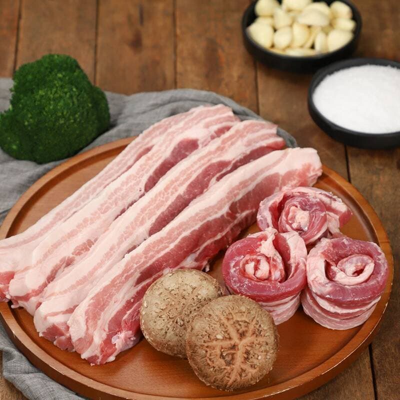 삼겹살 500g 2팩
