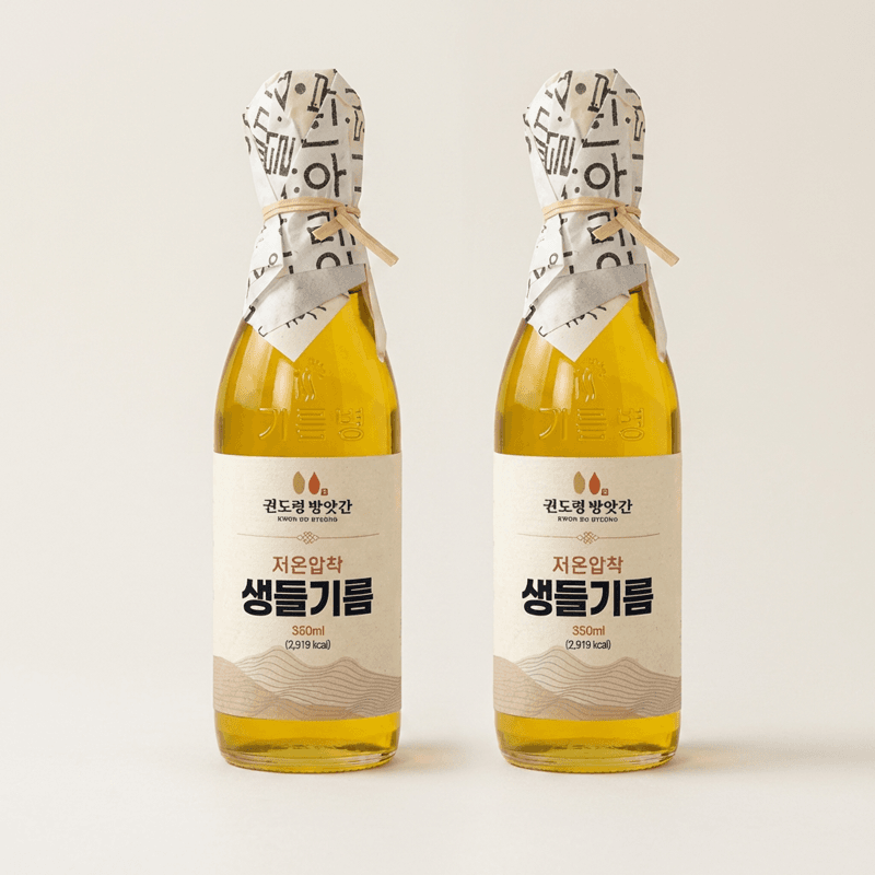 권도령방앗간 생들기름 350ml 2개
