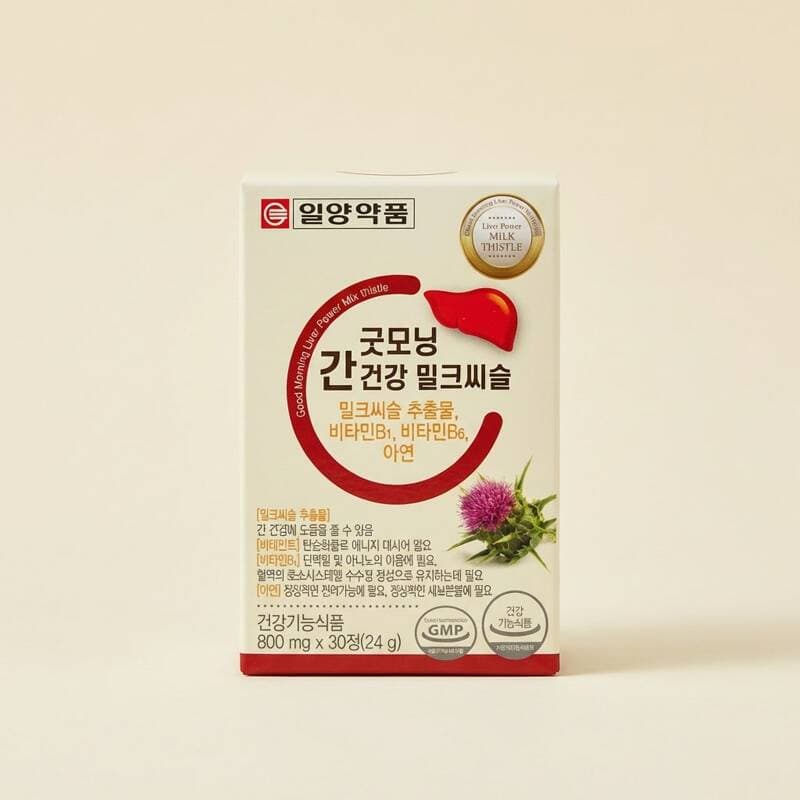 굿모닝 간건강 밀크씨슬 30정 6박스