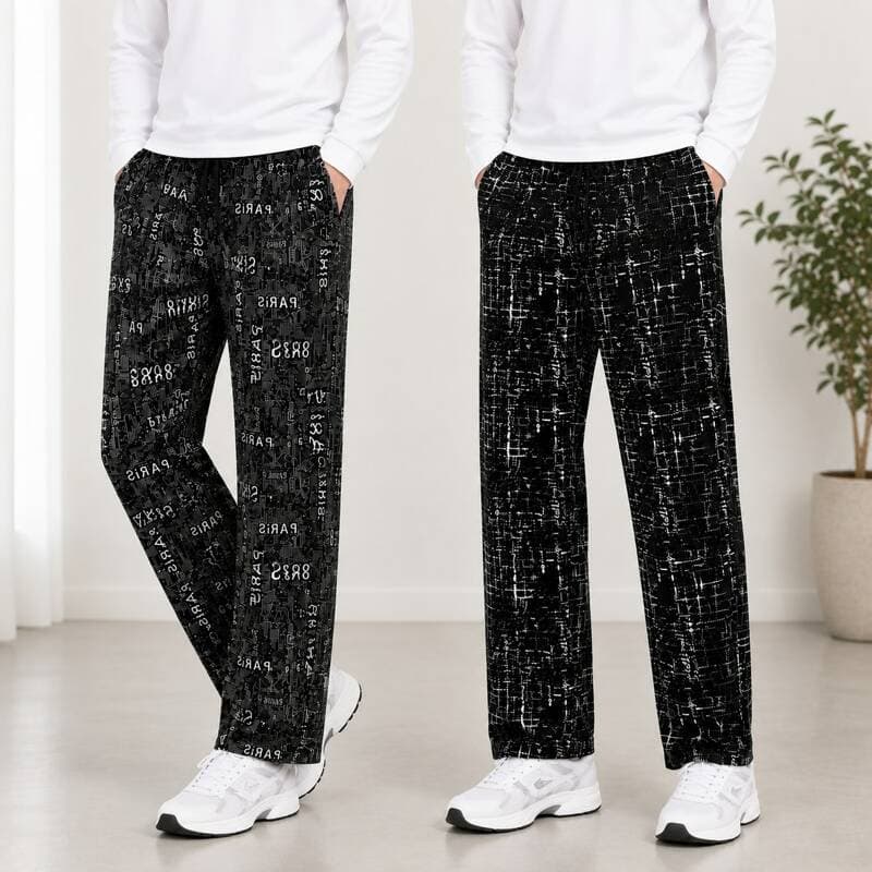 Men's Cooling Pants 1+1 Fall Set A, FREE, 1 Set