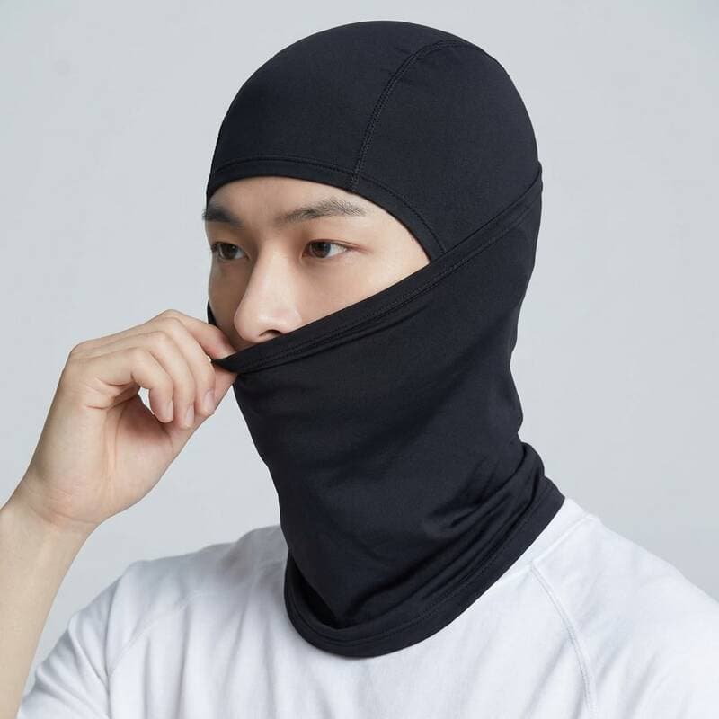 Summer UV Cool Balaclava 2-Pack, Black