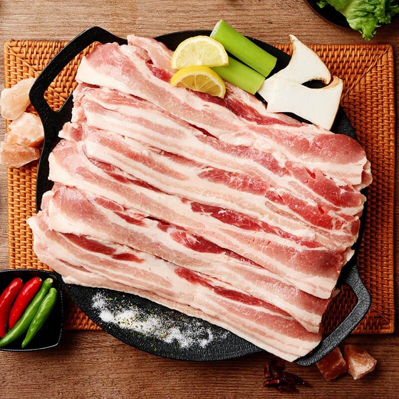 대용량 삼겹살 1kg 5팩