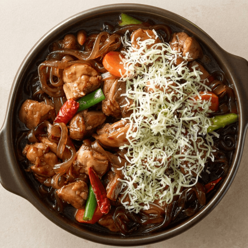 애슐리 눈꽃치즈 순살 안동식 찜닭