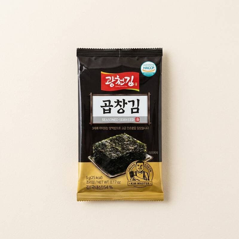 광천김 곱창김·도시락김 5g 32개