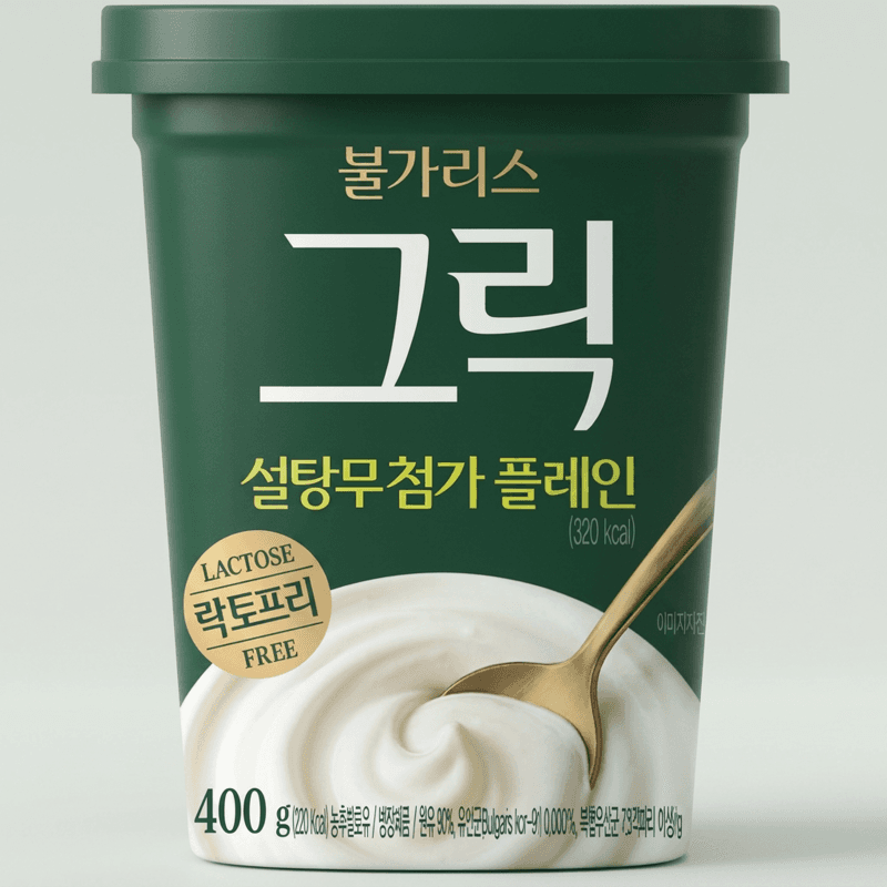 Namyang Bulgaris Lactose-Free Greek Yogurt 400g x 8