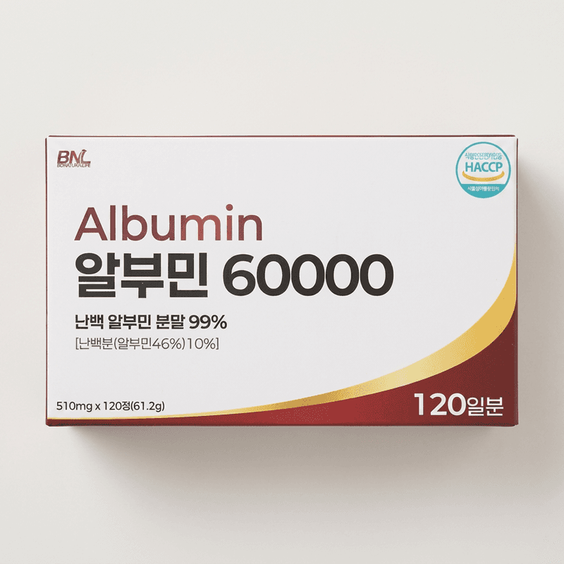 BNL 알부민 60000 120정 2개