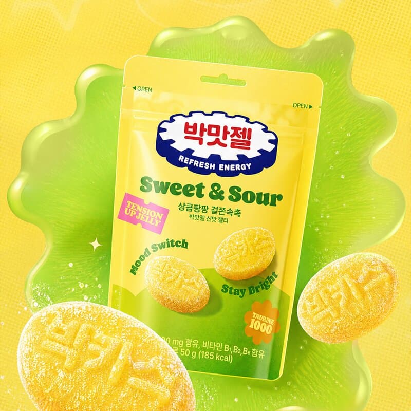 Bakmatjel Sweet & Sour Jelly 50g x8