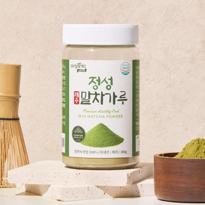 Organic Friends Jeongseong Jeju Matcha Powder 100g