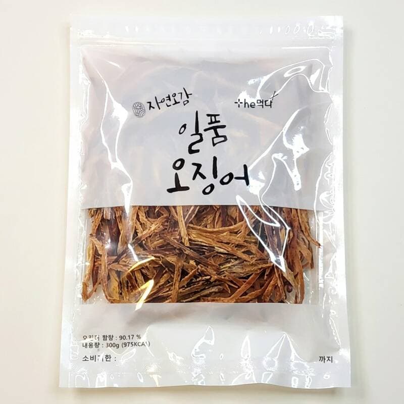 자연오감 일품 오징어 300g