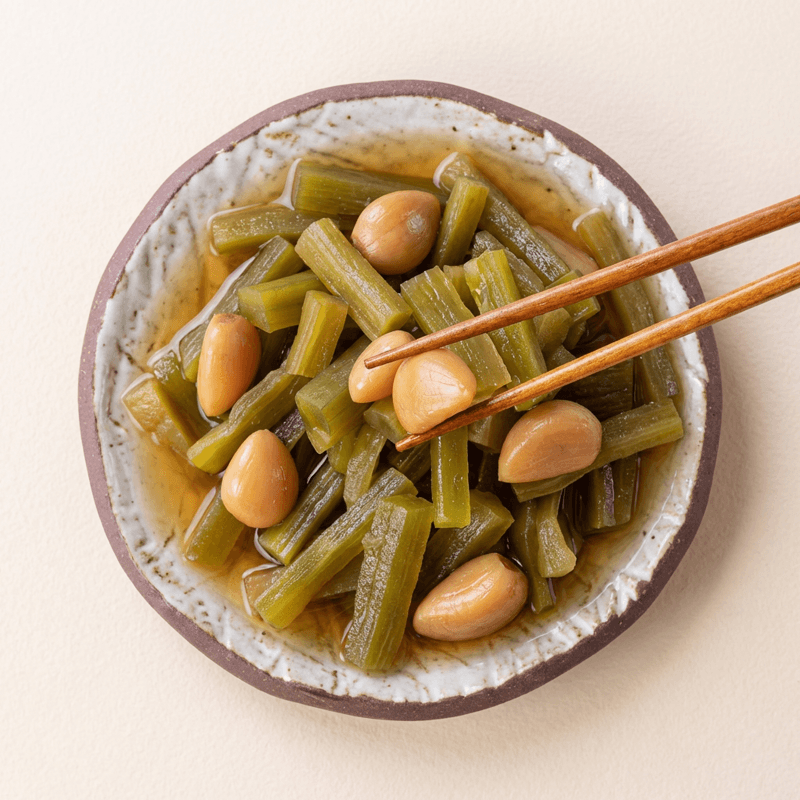 푸드앳홈 궁채 알마늘 장아찌 1kg