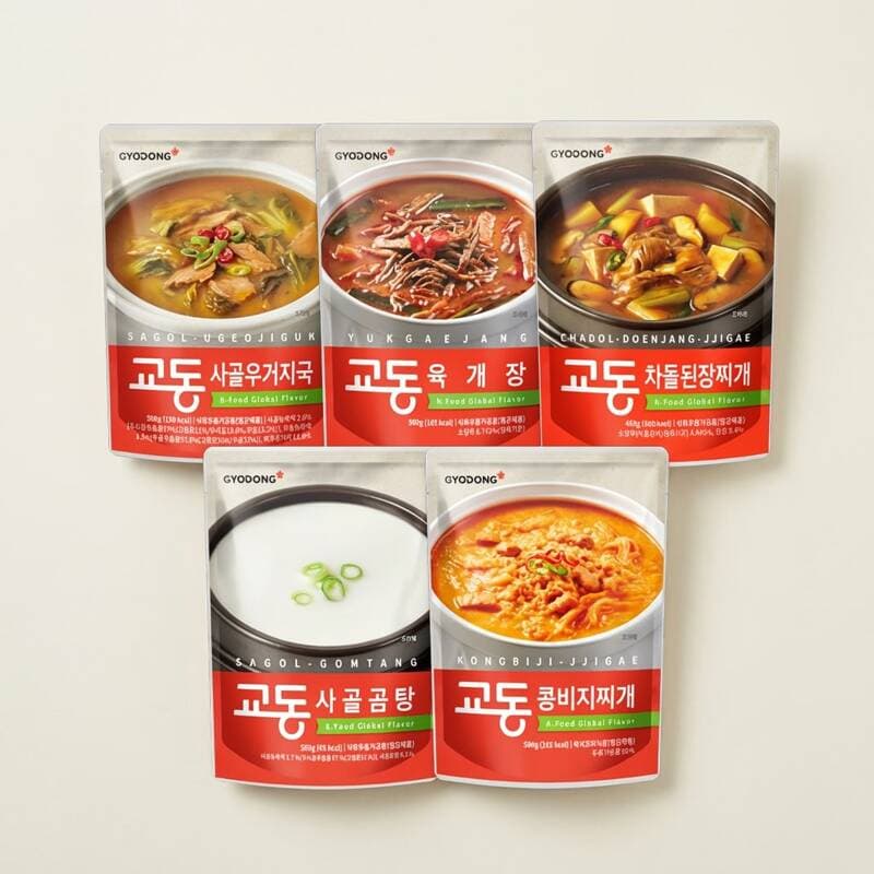 교동 사골 국·찌개 세트 2450g