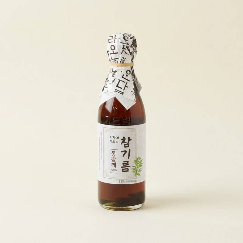 전통압착 통참기름 350ml