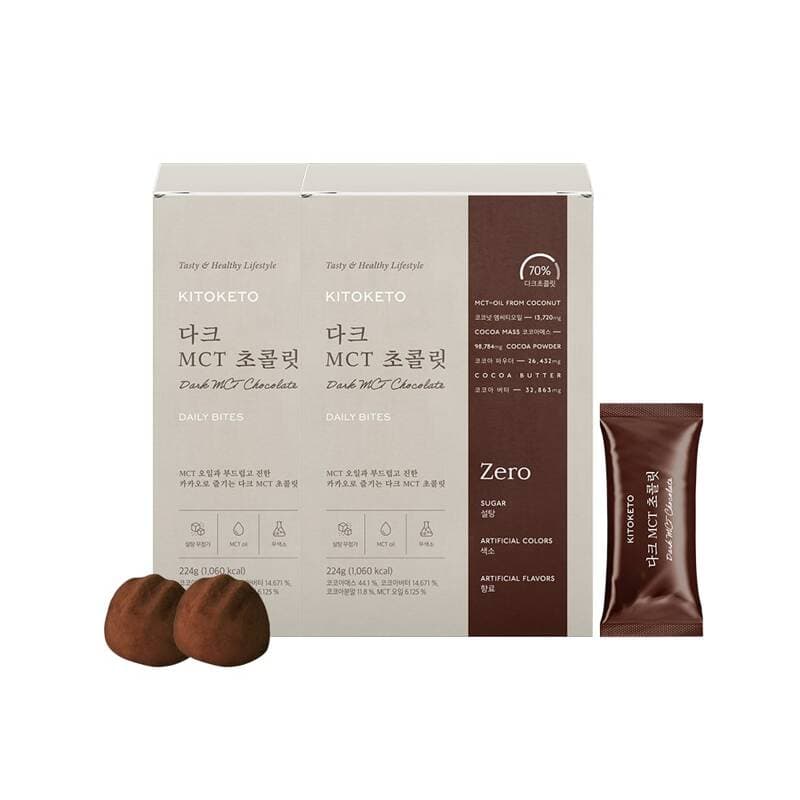 Ketoketo Dark MCT Chocolate 225g