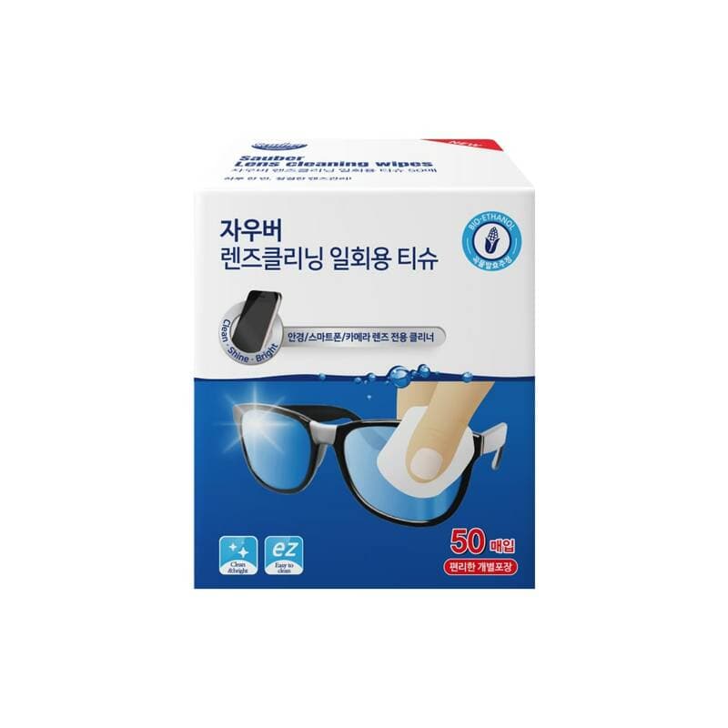 Zauber Lens Cleaner Disposable Tissue, 50 Sheets