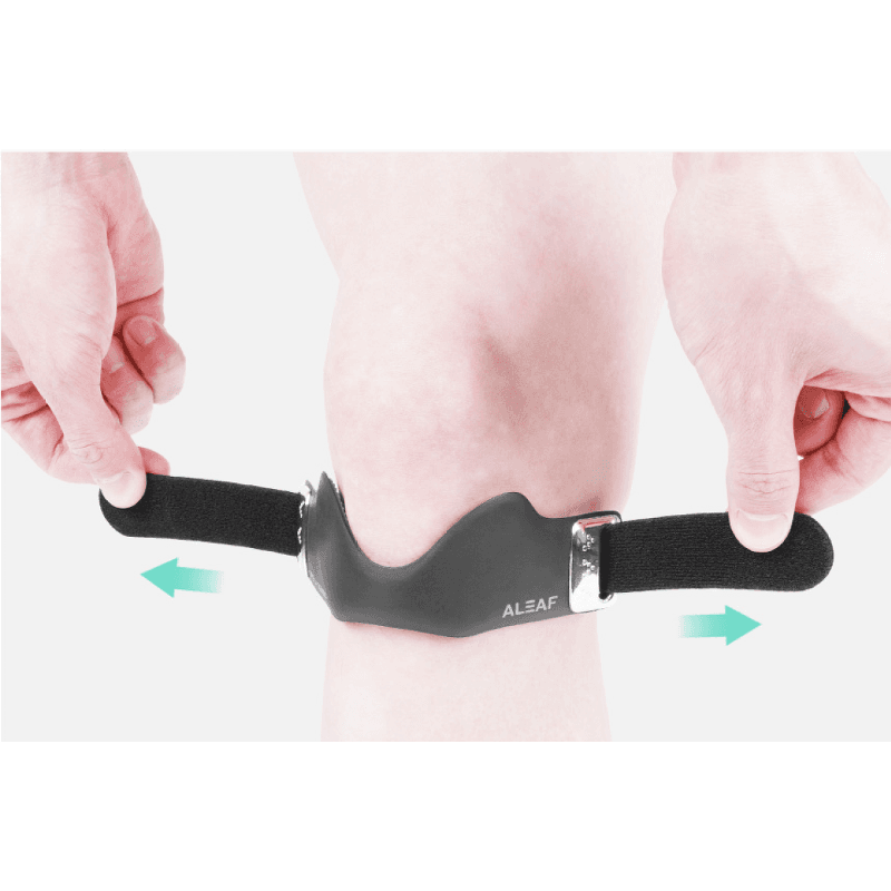 Arif Silicone Knee Protector, Black 2-Pack