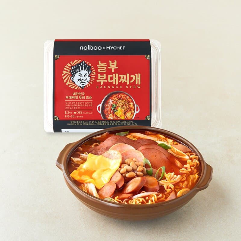 MYCHEF 놀부 부대찌개 밀키트 2인분