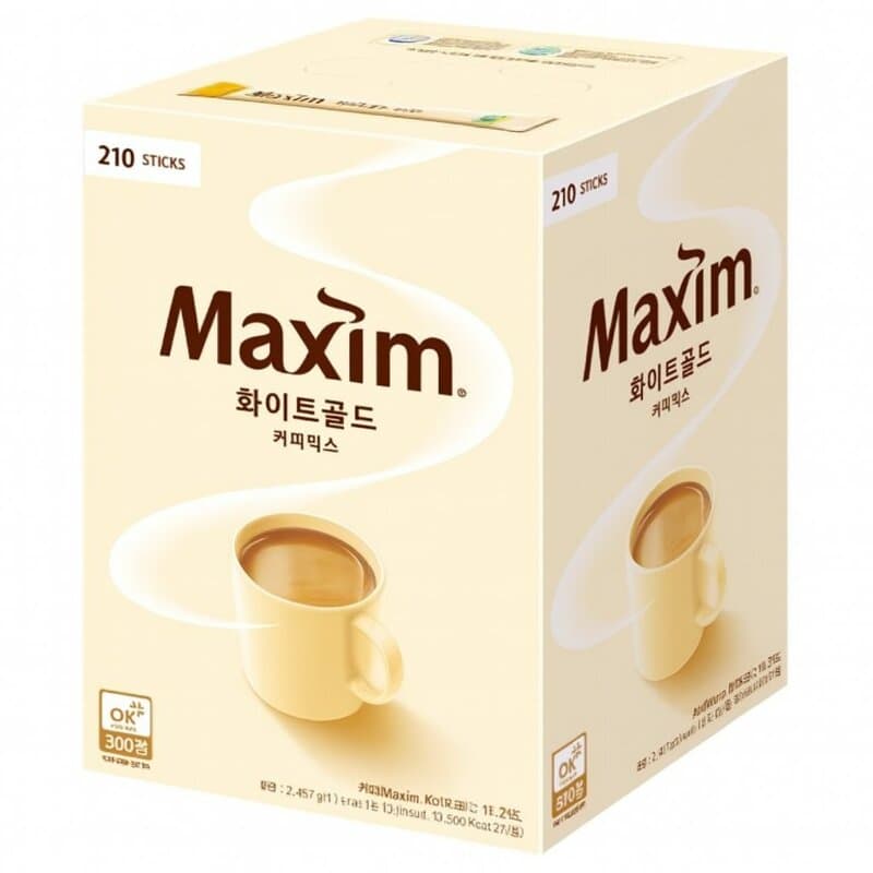 맥심 화이트골드 커피믹스 210개입