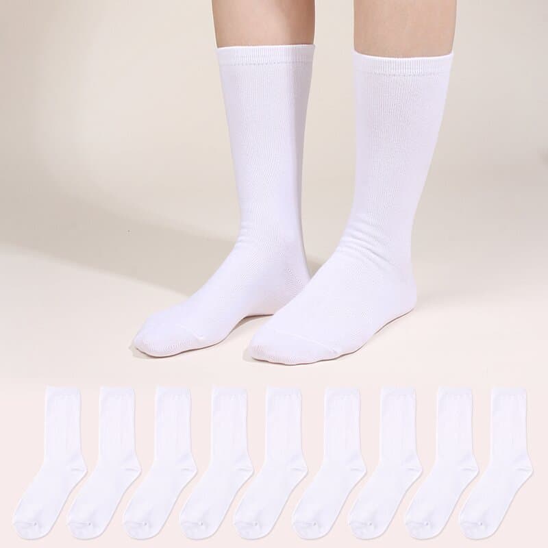 두발로 여성용 장목 양말 10켤레