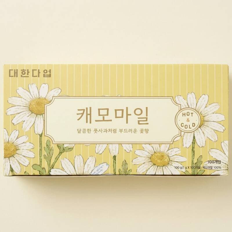대한다업 캐모마일 티백 100개