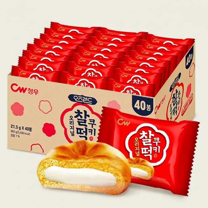 Cheongwoo Chaltteok Cookie Original 860g