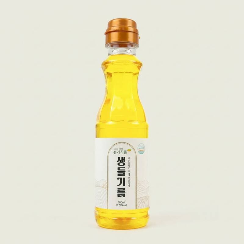 저온압착 생들기름 300ml 2병