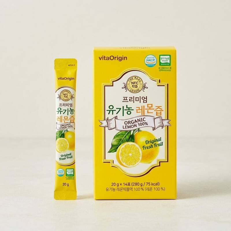 유기농 레몬즙 20g 14포 6박스