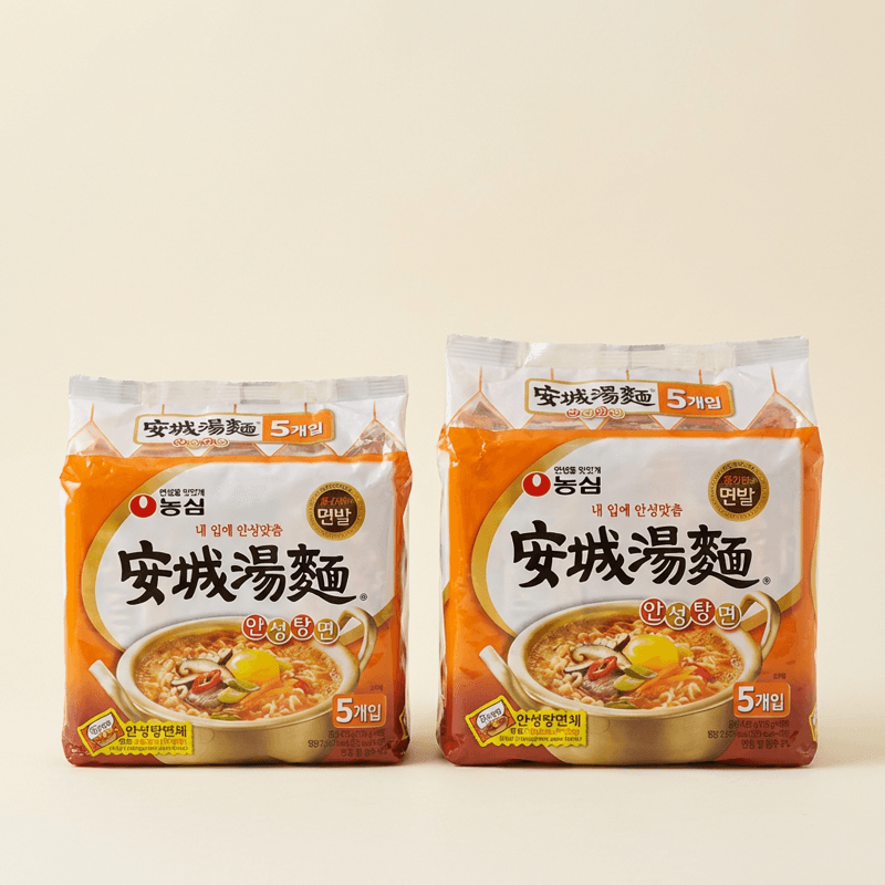 농심 안성탕면 125g 10개