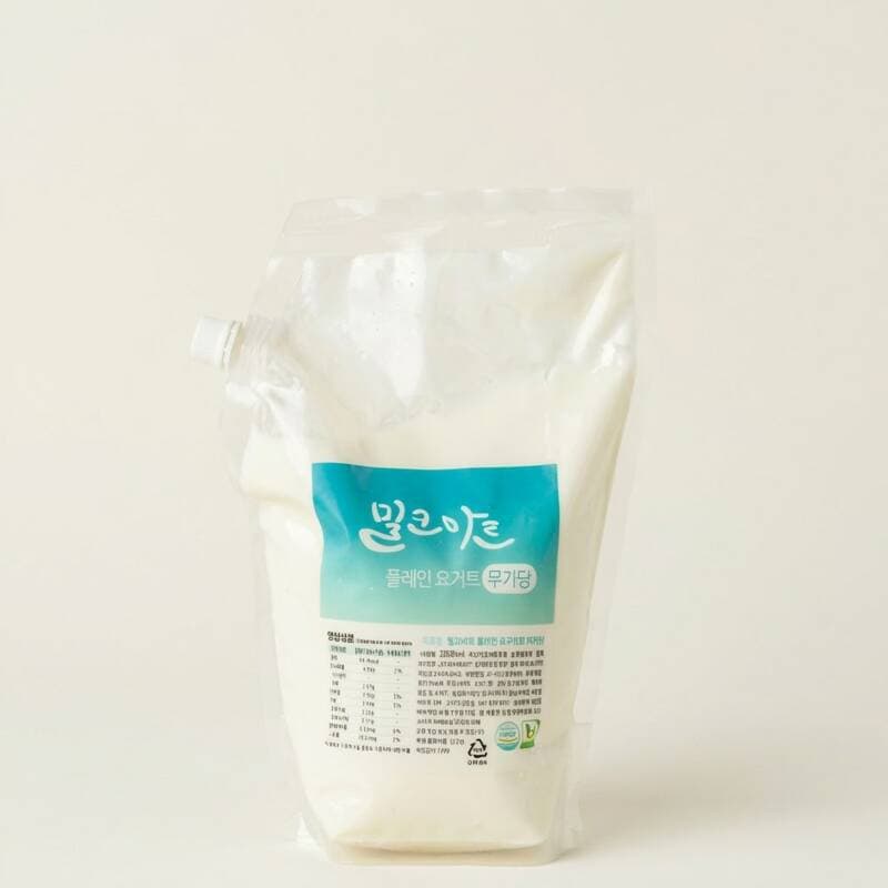 밀크아트 플레인 요구르트 1L