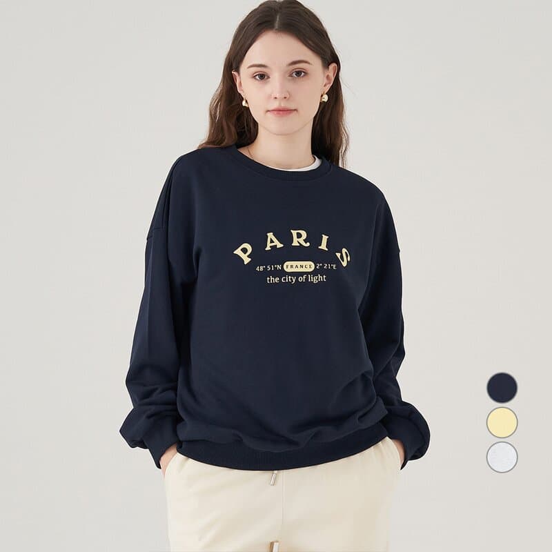ELLE PARIS Graphic Sweatshirt