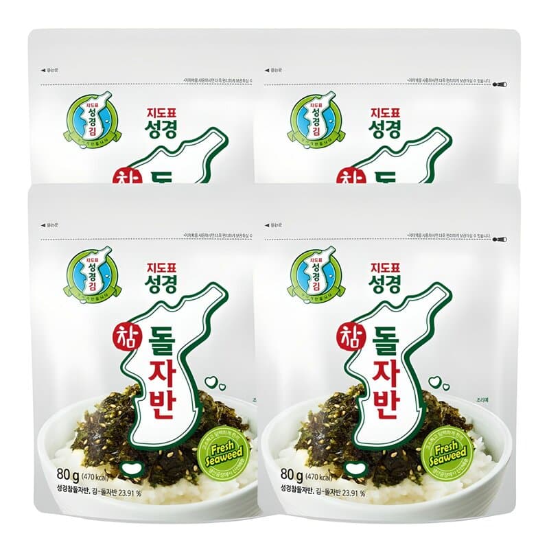 Jido Pyo Seongyeong Dol Jaban, 300g, 2 packs
