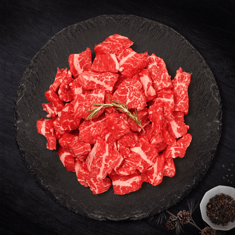 팔공참한우 1++ 국거리 300g