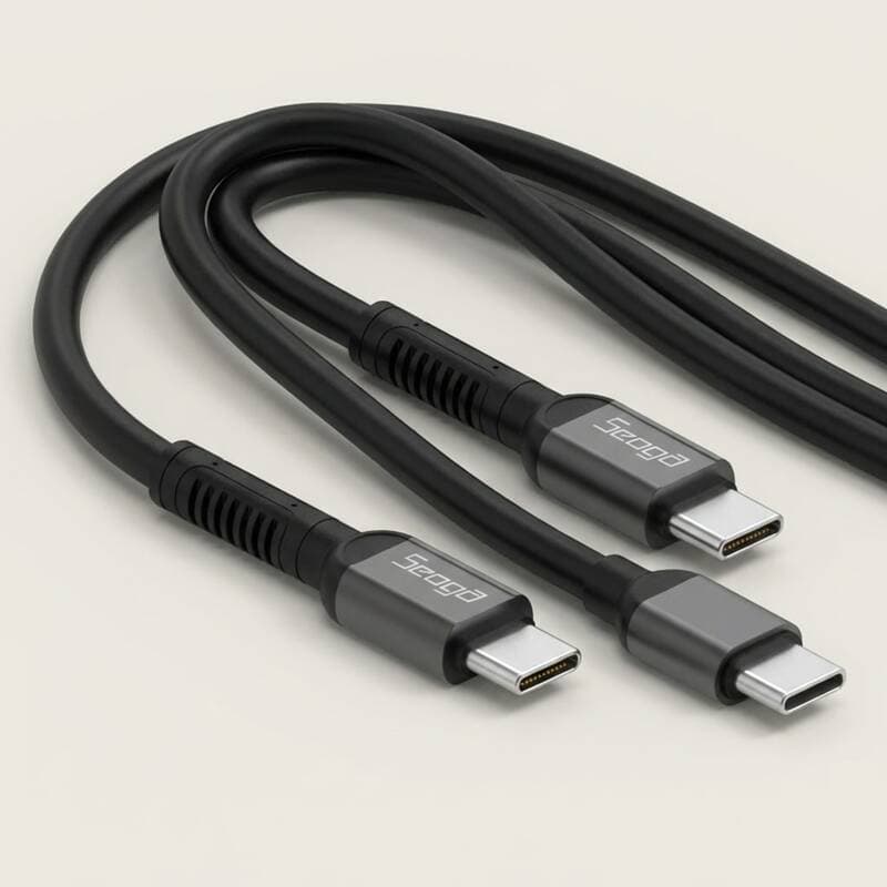서가 메탈 60W PD 케이블 2개